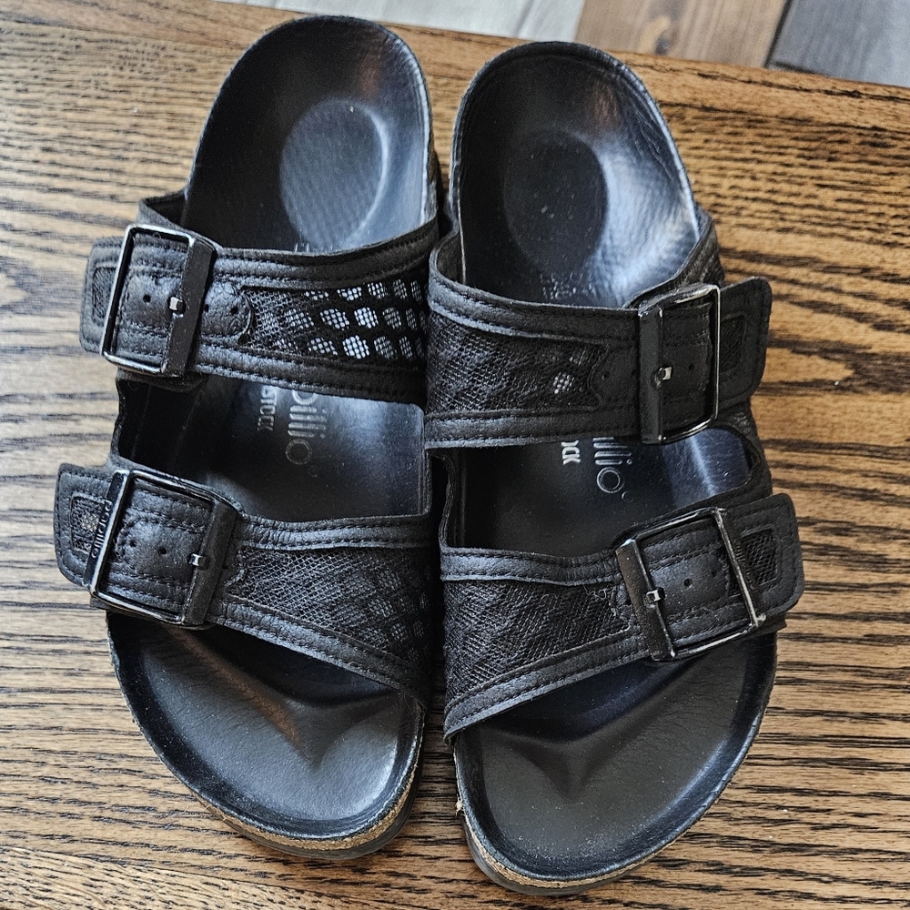 Birkenstock Papillion Black Arizona Sandals Size 37